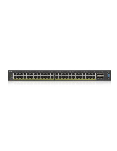 Zyxel XGS2210-52HP Gestito L2 Gigabit Ethernet (10 100 1000) Supporto Power over Ethernet (PoE) 1U Nero