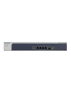 Netgear XS505M Non gestito 10G Ethernet (100 1000 10000) Grigio, Argento