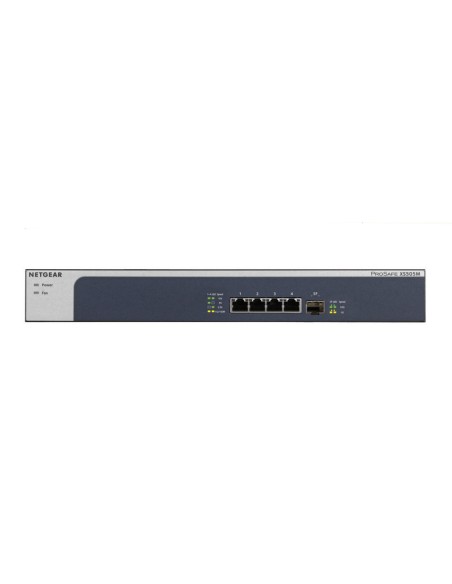 Netgear XS505M Non gestito 10G Ethernet (100 1000 10000) Grigio, Argento