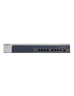 Netgear XS508M Non gestito 10G Ethernet (100 1000 10000) Grigio, Argento