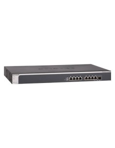 Netgear XS708E Gestito L2 10G Ethernet (100 1000 10000) Nero