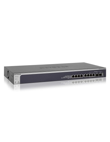Netgear XS708T-100NES switch di rete Gestito L2+ L3 10G Ethernet (100 1000 10000) Nero