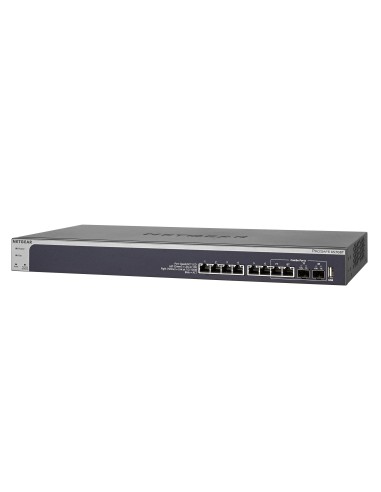 Netgear XS708T-100NES switch di rete Gestito L2+ L3 10G Ethernet (100 1000 10000) Nero