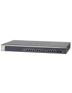 Netgear XS712T Gestito L3 10G Ethernet (100 1000 10000) Nero 2