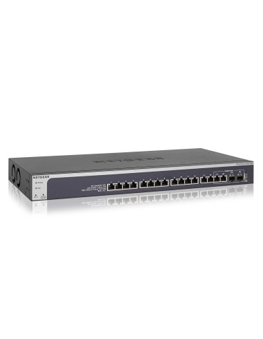 NETGEAR XS716T-100NES switch di rete Gestito L2+ L3 10G Ethernet (100 1000 10000) Nero