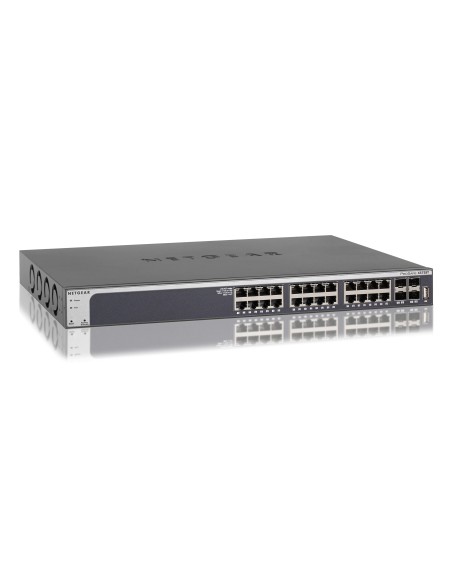 Netgear XS728T Gestito L2+ L3 10G Ethernet (100 1000 10000) Nero