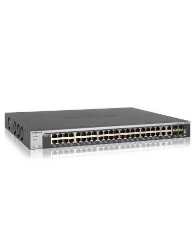 Netgear XS748T-100NES switch di rete Gestito L2+ L3 10G Ethernet (100 1000 10000) Nero
