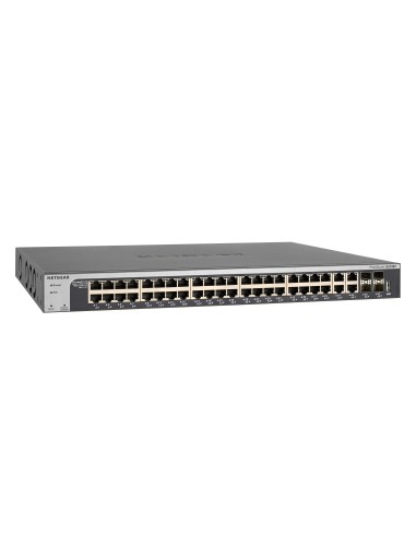 Netgear XS748T-100NES switch di rete Gestito L2+ L3 10G Ethernet (100 1000 10000) Nero