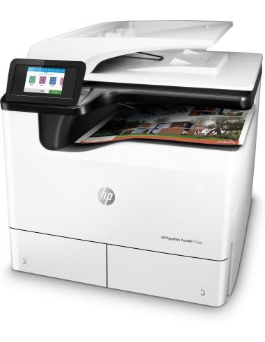 HP PageWide MFP 772dn Getto termico d'inchiostro A3 2400 x 1200 DPI 55 ppm