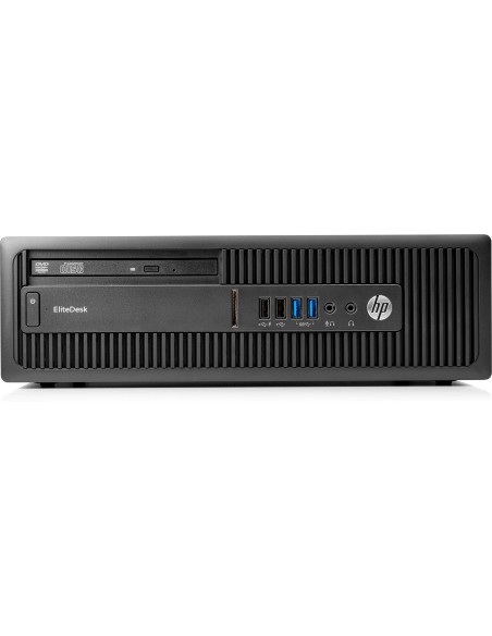 HP EliteDesk 705 G3 SFF DDR4-SDRAM PRO A12-9800B AMD PRO A12 8 GB 256 GB SSD Windows 10 Pro PC Nero