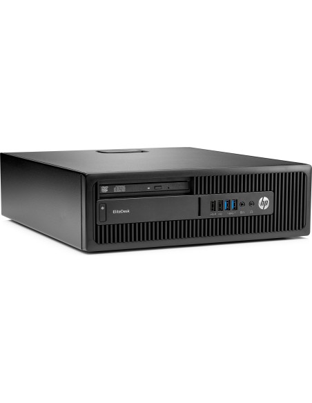 HP EliteDesk 705 G3 SFF DDR4-SDRAM PRO A12-9800B AMD PRO A12 8 GB 256 GB SSD Windows 10 Pro PC Nero