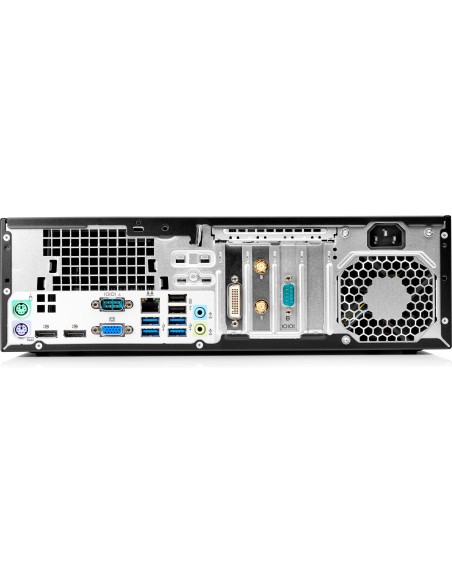 HP EliteDesk 705 G3 SFF DDR4-SDRAM PRO A12-9800B AMD PRO A12 8 GB 256 GB SSD Windows 10 Pro PC Nero