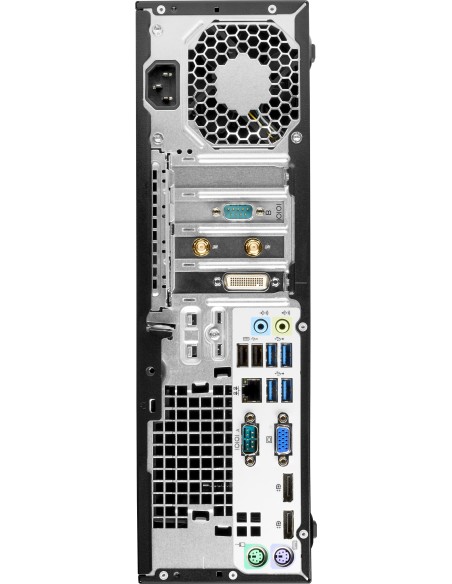 HP EliteDesk 705 G3 SFF DDR4-SDRAM PRO A12-9800B AMD PRO A12 8 GB 256 GB SSD Windows 10 Pro PC Nero