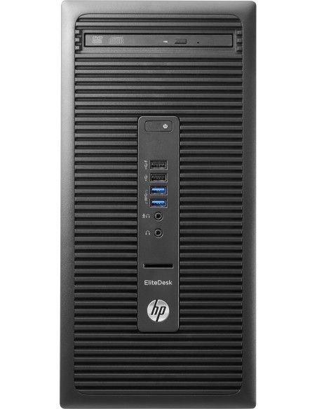 HP EliteDesk 705 G3 DDR4-SDRAM PRO A12-9800B Micro Tower AMD PRO A12 8 GB 512 GB SSD Windows 10 Pro PC Nero