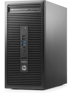 HP EliteDesk 705 G3 DDR4-SDRAM PRO A12-9800B Micro Tower AMD PRO A12 8 GB 512 GB SSD Windows 10 Pro PC Nero 2