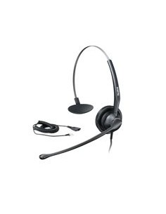 Yealink YHS33 cuffia e auricolare Cablato A Padiglione Ufficio Nero