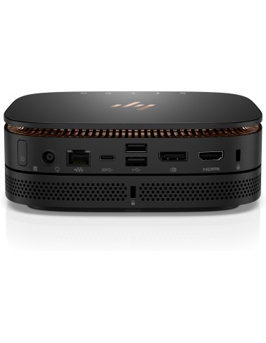HP Elite Slice DDR4-SDRAM i5-6500T USFF Intel® Core™ i5 8 GB 256 GB SSD Windows 10 Pro Mini PC Nero