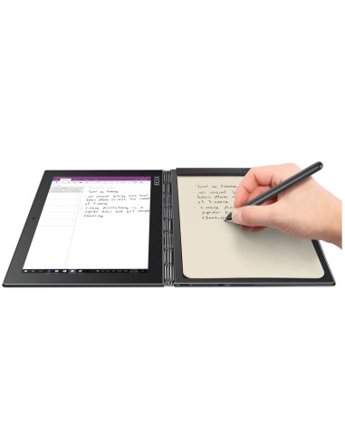 Lenovo Yoga Book Ibrido (2 in 1) 25,6 cm (10.1") Touch screen Full HD Intel Atom® 4 GB LPDDR3-SDRAM 64 GB eMMC Wi-Fi 5