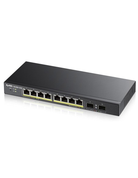 Zyxel GS1900-10HP Gestito L2 Gigabit Ethernet (10 100 1000) Supporto Power over Ethernet (PoE) 1U Nero