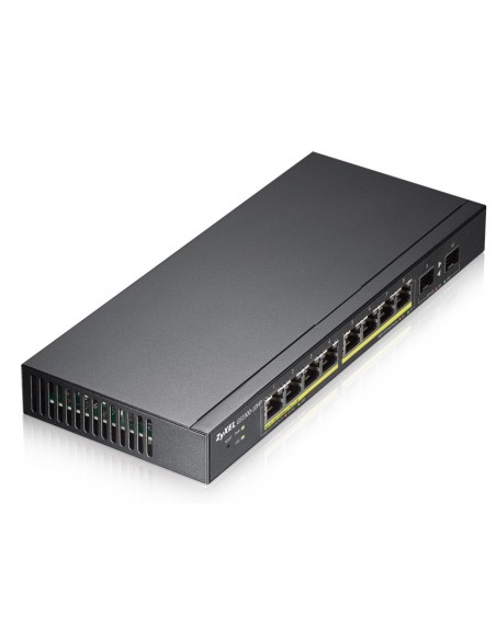 Zyxel GS1900-10HP Gestito L2 Gigabit Ethernet (10 100 1000) Supporto Power over Ethernet (PoE) 1U Nero