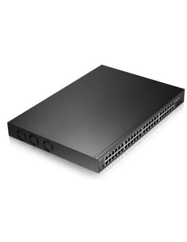 Zyxel GS1900-48HP Gestito L2 Gigabit Ethernet (10 100 1000) Supporto Power over Ethernet (PoE) Nero
