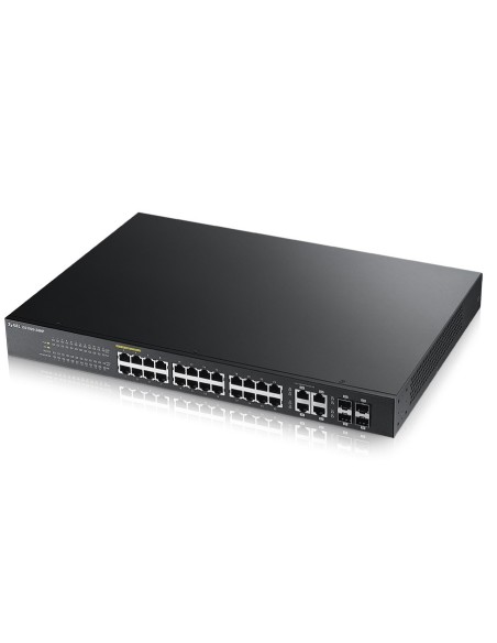 Zyxel GS1920-24HP Gestito L2 Gigabit Ethernet (10 100 1000) Supporto Power over Ethernet (PoE) Nero