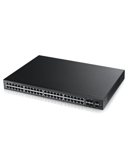 Zyxel GS1920-48HP Gestito L2 Gigabit Ethernet (10 100 1000) Supporto Power over Ethernet (PoE) 1U Nero