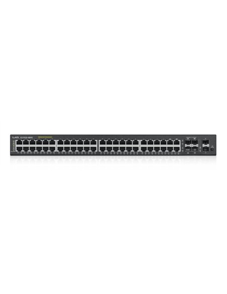 Zyxel GS1920-48HP Gestito L2 Gigabit Ethernet (10 100 1000) Supporto Power over Ethernet (PoE) 1U Nero