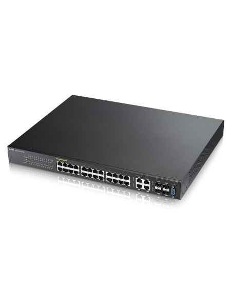 Zyxel GS2210-24 Gestito L2 Fast Ethernet (10 100) Supporto Power over Ethernet (PoE) Nero
