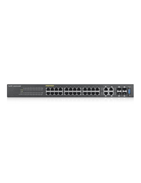 Zyxel GS2210-24 Gestito L2 Fast Ethernet (10 100) Supporto Power over Ethernet (PoE) Nero