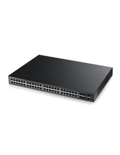 Zyxel GS2210-48HP Gestito L2 Gigabit Ethernet (10 100 1000) Supporto Power over Ethernet (PoE) 1U Nero