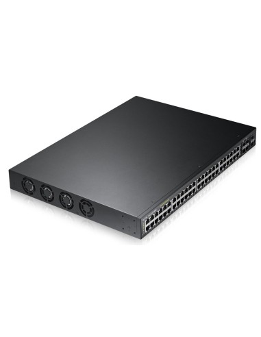 Zyxel GS2210-48HP Gestito L2 Gigabit Ethernet (10 100 1000) Supporto Power over Ethernet (PoE) 1U Nero