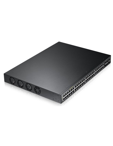 Zyxel GS2210-48HP Gestito L2 Gigabit Ethernet (10 100 1000) Supporto Power over Ethernet (PoE) 1U Nero