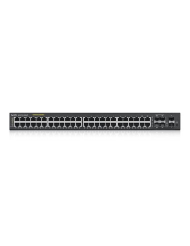 Zyxel GS2210-48HP Gestito L2 Gigabit Ethernet (10 100 1000) Supporto Power over Ethernet (PoE) 1U Nero