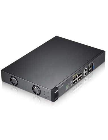 Zyxel GS2210-8HP Gestito L2 Gigabit Ethernet (10 100 1000) Supporto Power over Ethernet (PoE) Nero