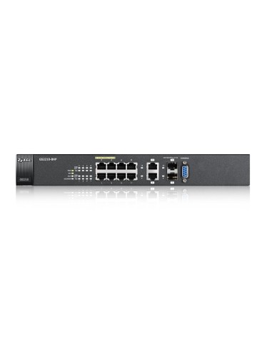 Zyxel GS2210-8HP Gestito L2 Gigabit Ethernet (10 100 1000) Supporto Power over Ethernet (PoE) Nero