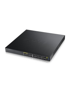 Zyxel GS3700-24HP Gestito L2+ Gigabit Ethernet (10 100 1000) Supporto Power over Ethernet (PoE) Nero