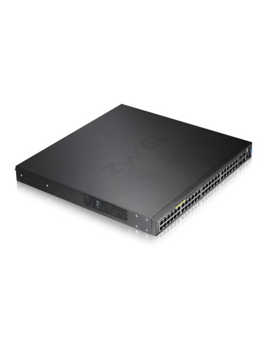 Zyxel GS3700-48HP Gestito L2+ Gigabit Ethernet (10 100 1000) Supporto Power over Ethernet (PoE) Nero