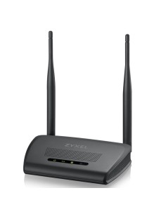 Zyxel NBG-418N v2 router wireless Fast Ethernet Banda singola (2.4 GHz) Nero