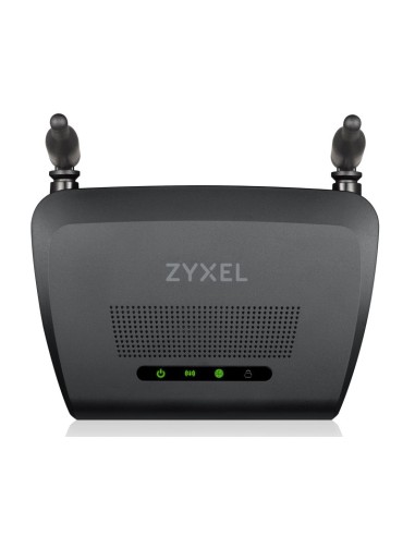 Zyxel NBG-418N v2 router wireless Fast Ethernet Banda singola (2.4 GHz) Nero