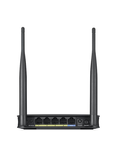 Zyxel NBG-418N v2 router wireless Fast Ethernet Banda singola (2.4 GHz) Nero