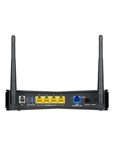 Zyxel SBG3300-N router wireless Gigabit Ethernet Dual-band (2.4 GHz 5 GHz) 4G Nero
