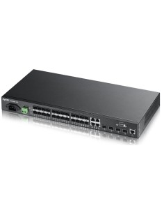 Zyxel XGS3600-28F Non gestito L2 Gigabit Ethernet (10 100 1000) Nero