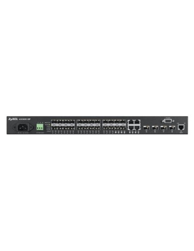 Zyxel XGS3600-28F Non gestito L2 Gigabit Ethernet (10 100 1000) Nero
