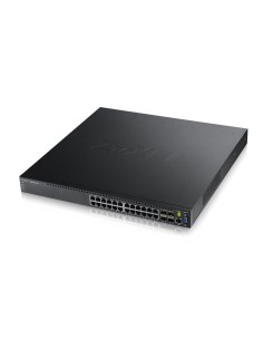 Zyxel XGS3700-24 Gestito L2+ Gigabit Ethernet (10 100 1000) Nero