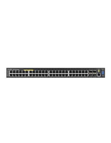 Zyxel XGS3700-48HP Gestito L2+ Gigabit Ethernet (10 100 1000) Supporto Power over Ethernet (PoE) Blu