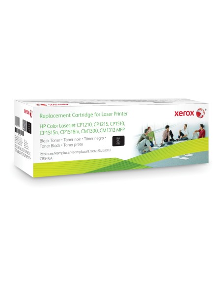 Xerox Cartuccia toner nero. Equivalente a HP CB540A. Compatibile con HP Colour LaserJet CM1312 MFP, Colour LaserJet CM1525,