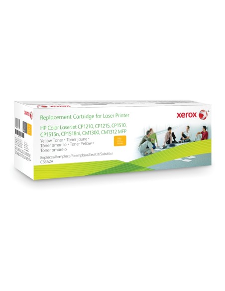 Xerox Cartuccia toner giallo. Equivalente a HP CB542A. Compatibile con HP Colour LaserJet CM1312 MFP, Colour LaserJet CM1525,