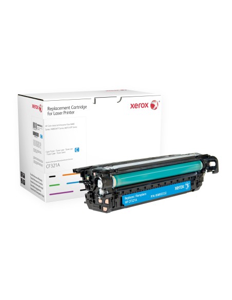 Xerox Cartuccia toner ciano. Equivalente a HP CF321A. Compatibile con HP Colour LaserJet M680