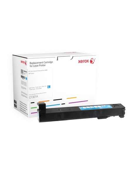 Xerox Cartuccia toner ciano. Equivalente a HP CF301A. Compatibile con HP Colour LaserJet M880